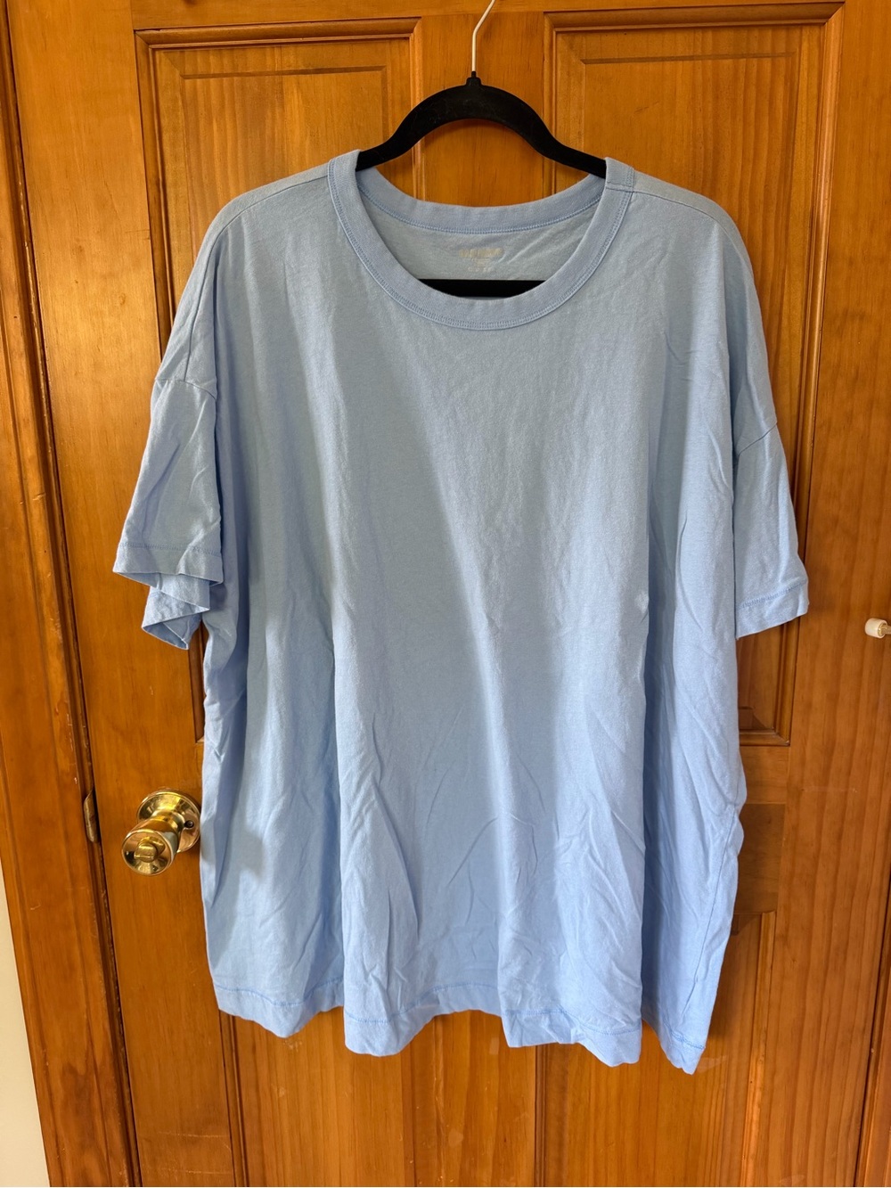 Old Navy Light Blue Short Sleeve Crew Neck Tee